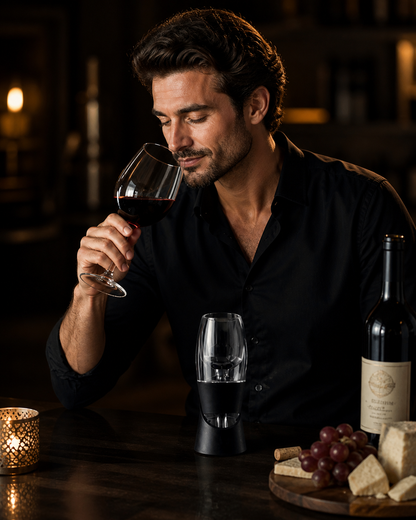 Aireador Premium de Vino con Decantación Instantánea –