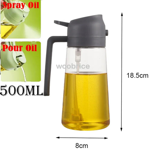 Botella pulverizadora de aceite