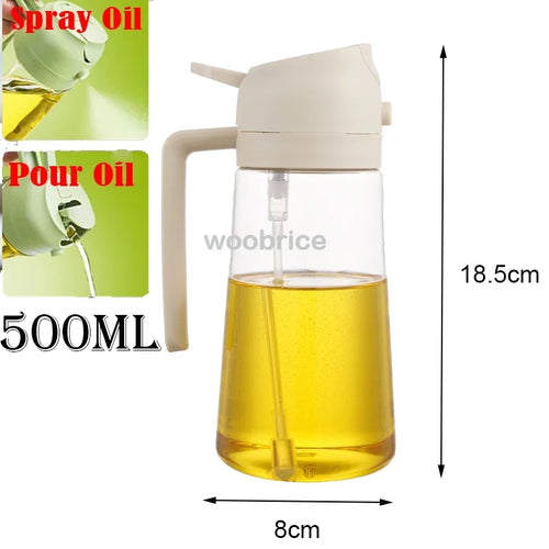 Botella pulverizadora de aceite