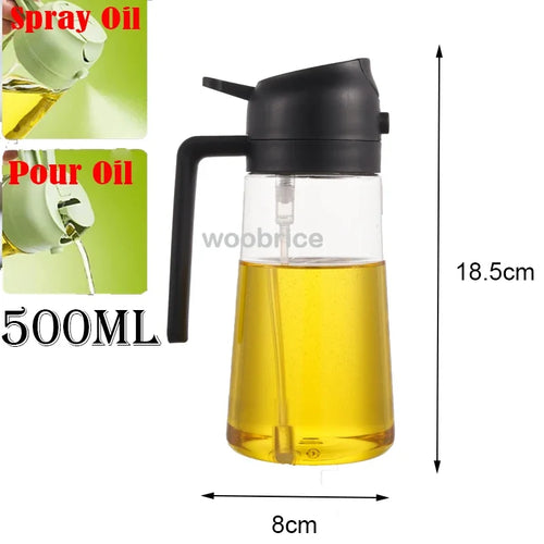 Botella pulverizadora de aceite